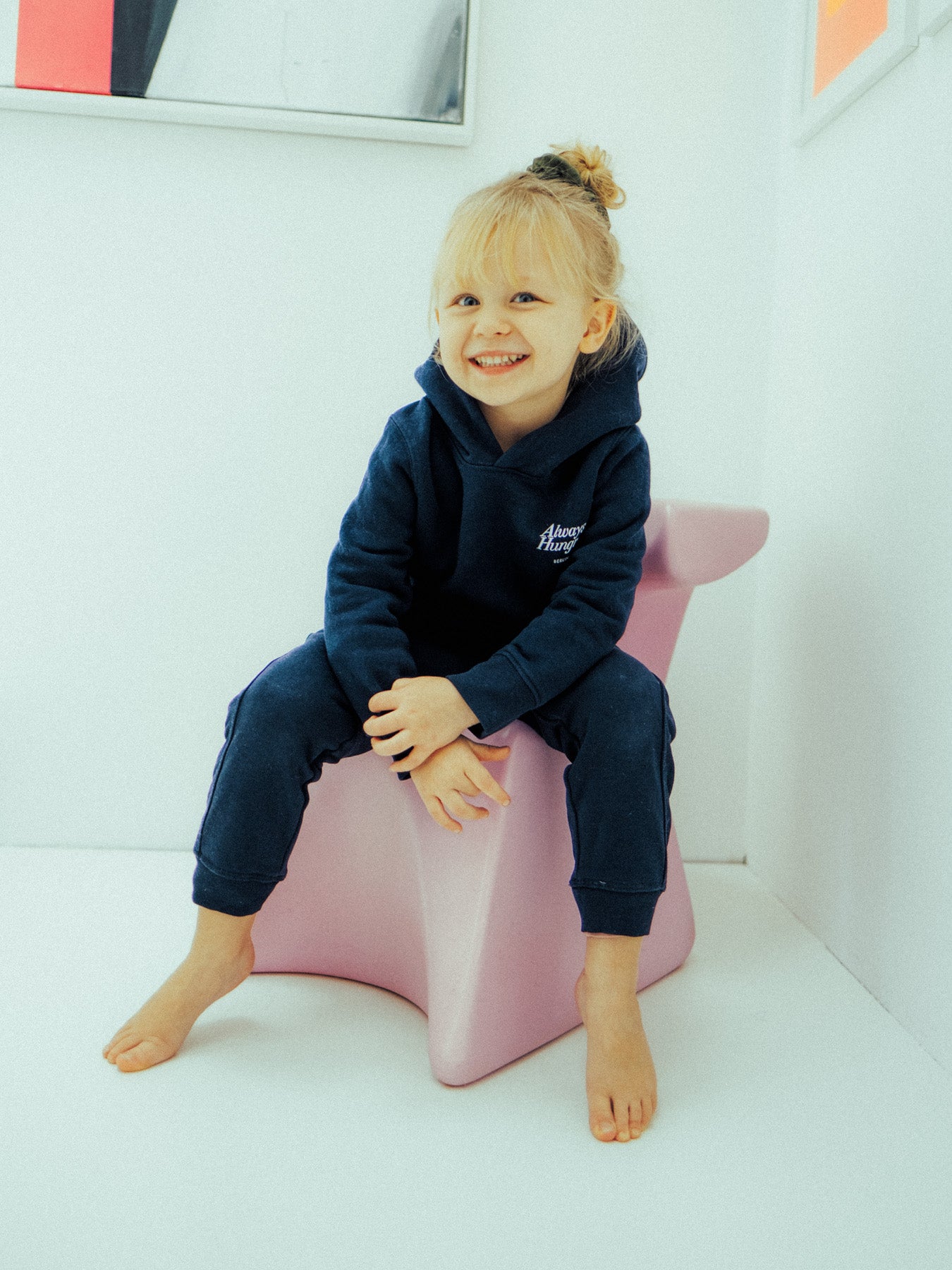 NEW - Always Hungry KIDZ Set - Hoodie & pants - Navy blue